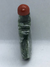 Load image into Gallery viewer, Snuff Bottle: Vintage Seraphinite Snuff Bottle