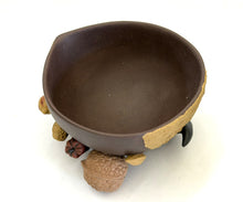 Load image into Gallery viewer, Yixing Chestnut Bowl with Precious Fruits