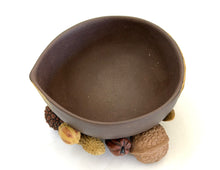 Load image into Gallery viewer, Yixing Chestnut Bowl with Precious Fruits
