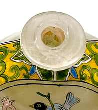 Load image into Gallery viewer, Vintage Painted Glass Snuff Bottle in Famille Rose Enamel with Qianlong Mark