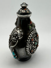 Load image into Gallery viewer, Snuff Bottle: Early 20th Century Silver Snuff Bottle for the Mongolian Market