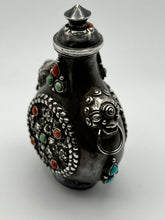 Load image into Gallery viewer, Snuff Bottle: Early 20th Century Silver Snuff Bottle for the Mongolian Market