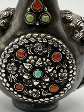 Load image into Gallery viewer, Snuff Bottle: Early 20th Century Silver Snuff Bottle for the Mongolian Market