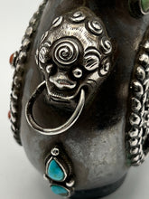 Load image into Gallery viewer, Snuff Bottle: Early 20th Century Silver Snuff Bottle for the Mongolian Market