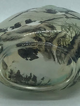 Load image into Gallery viewer, Chinese Inside Painted Snuff Bottle with Magpies and Date 1998
