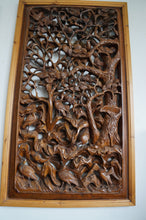 Load image into Gallery viewer, Architectural Artifact: Antique Chinese Carved Panels of Bamboo and Plum Blossoms