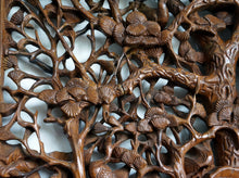 Load image into Gallery viewer, Architectural Artifact: Antique Chinese Carved Panels of Bamboo and Plum Blossoms