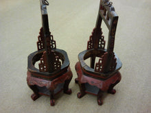 Load image into Gallery viewer, Antique Wood Carriers dated with name of Emperor