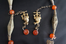 Load image into Gallery viewer, Qing Dynasty Silver Necklace with Boy on Qilin