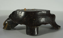 Load image into Gallery viewer, Soapstone Carving: Beautiful Carving of Lotuses on a Vase