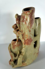 Load image into Gallery viewer, Soapstone Carving: Monkeys and Birds Soapstone Carving