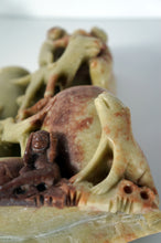 Load image into Gallery viewer, Soapstone Carving: Monkeys and Birds Soapstone Carving