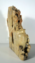 Load image into Gallery viewer, Soapstone: Vintage Carving of Three Vases with Chrysanthemums