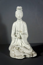 Load image into Gallery viewer, Chinese Ceramics: Blanc de Chine Seated Guanyin