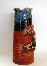 Load image into Gallery viewer, Japanese Ceramics: Sumida Ware of a Tall Pitcher with 13 Monkeys