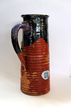 Load image into Gallery viewer, Japanese Ceramics: Sumida Ware of a Tall Pitcher with 13 Monkeys