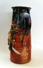Load image into Gallery viewer, Japanese Ceramics: Sumida Ware of a Tall Pitcher with 13 Monkeys