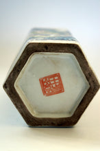 Load image into Gallery viewer, Scholar Object: Painted Porcelain Brushpot