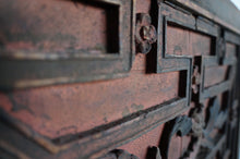 Load image into Gallery viewer, Antique Ming Dynasty Caved Wood Window Panel
