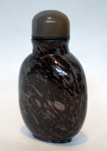 Load image into Gallery viewer, Vintage Black Sea Sediment Jasper Snuff Bottle