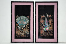 Load image into Gallery viewer, Vintage Embroidery of Phoenix and Pheasant