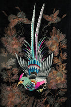 Load image into Gallery viewer, Vintage Embroidery of Phoenix and Pheasant