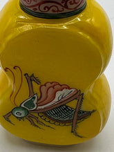 Load image into Gallery viewer, Imperial Yellow Opaline Glass Snuff Bottle with Guyuexuan Mark