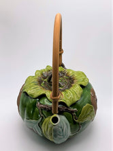 Load image into Gallery viewer, Japanese Ceramics: Painted Porcelain Teapot of the Three Wise Monkeys