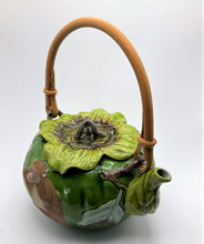 Load image into Gallery viewer, Japanese Ceramics: Painted Porcelain Teapot of the Three Wise Monkeys