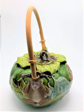 Load image into Gallery viewer, Japanese Ceramics: Painted Porcelain Teapot of the Three Wise Monkeys