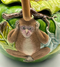 Load image into Gallery viewer, Japanese Ceramics: Painted Porcelain Teapot of the Three Wise Monkeys