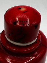 Load image into Gallery viewer, Tall Coral Snuff Bottle for the Mongolian Market