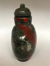 Load image into Gallery viewer, Snuff Bottle: Large Matric Agate Floater Snuff Bottle