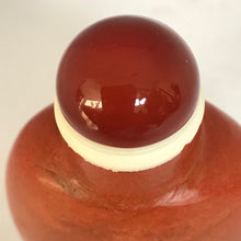 Load image into Gallery viewer, Vintage Blood Red Banded Jasper Snuff Bottle