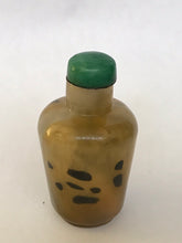 Load image into Gallery viewer, Vintage Sandwich Glass Snuff Bottle Imitating Shadow Agate