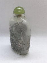 Load image into Gallery viewer, Snuff Bottle: Inside Painted Snuff Bottle with Landscape Painting