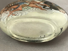 Load image into Gallery viewer, Inside Painted Snuff Bottle with Fighting Cavalary from the Romance of the Three Kingdoms