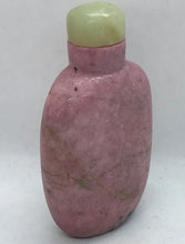 Load image into Gallery viewer, Vintage Pink Rhodonite Snuff Bottle
