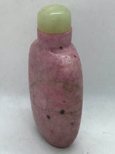 Load image into Gallery viewer, Vintage Pink Rhodonite Snuff Bottle
