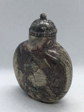 Load image into Gallery viewer, Vintage Petrified Wood Hardstone Snuff Bottle