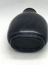 Load image into Gallery viewer, Snuff Bottle: Vintage Black Chalcedony Bottle with Eye