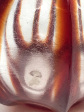 Load image into Gallery viewer, Snuff Bottle: Segmented Glass Bottle with Red Glass Overlay