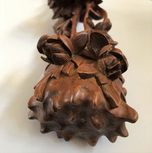 Load image into Gallery viewer, Long Wood Carving in the style of a RuYi Scepter