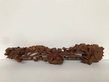 Load image into Gallery viewer, Wood Carving in Floral designs in the style of a Ruyi Sceptor