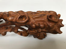 Load image into Gallery viewer, Wood Carving in Floral designs in the style of a Ruyi Sceptor