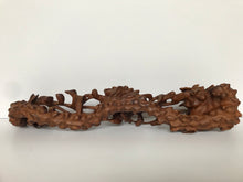Load image into Gallery viewer, Wood Carving in Floral designs in the style of a Ruyi Sceptor