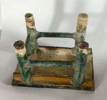 Load image into Gallery viewer, Chinese Antiquity: Painted Pottery Altar Table With Food and Wine Offerings From the Ming Dynasty - 8 Piece Set