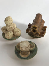 Load image into Gallery viewer, Chinese Antiquity: Painted Pottery Altar Table With Food and Wine Offerings From the Ming Dynasty - 8 Piece Set