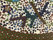 Load image into Gallery viewer, Early Japanese Cloisonne Charger with Flora and Fauna