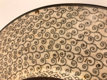 Load image into Gallery viewer, Early Japanese Cloisonne Charger with Flora and Fauna